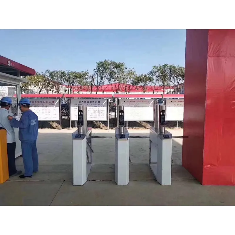 High Intelligent Access Control Entrance Gate/ Turnstile With Face Recognition 304 Stainless Steel