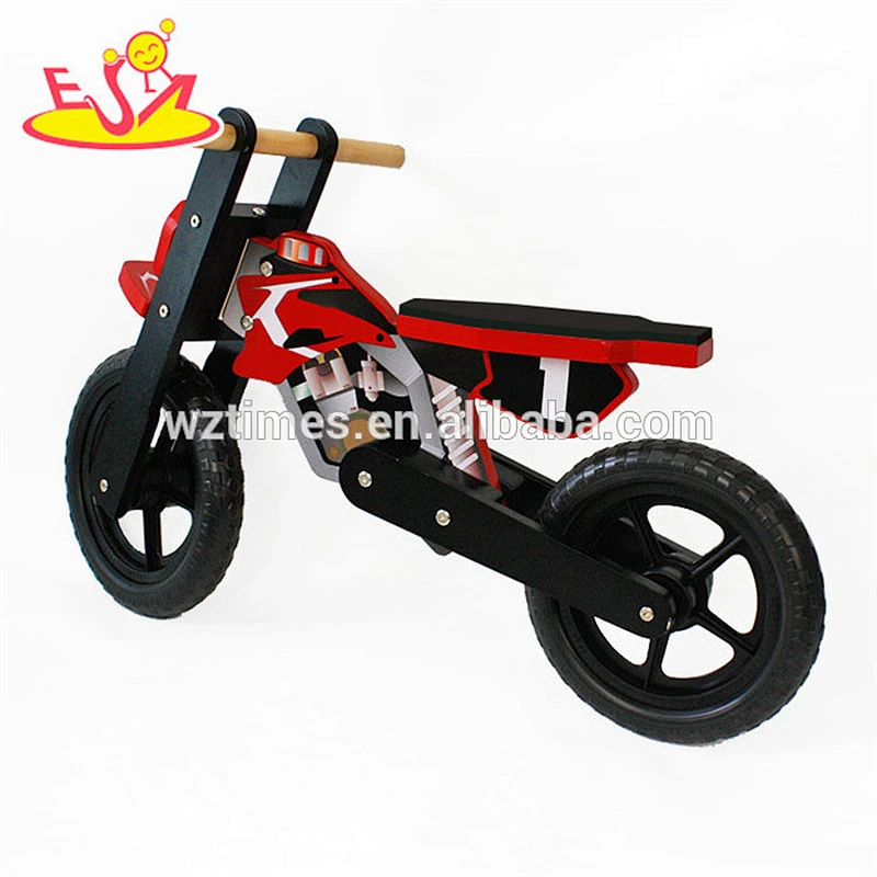 Wholesale high value wooden first walking bike for training baby's balance W16C152