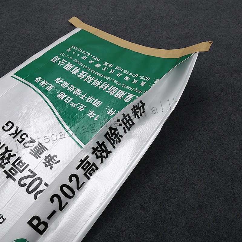 High quality customized 25kg white plastic laminated pp woven casting cement bag 25kg