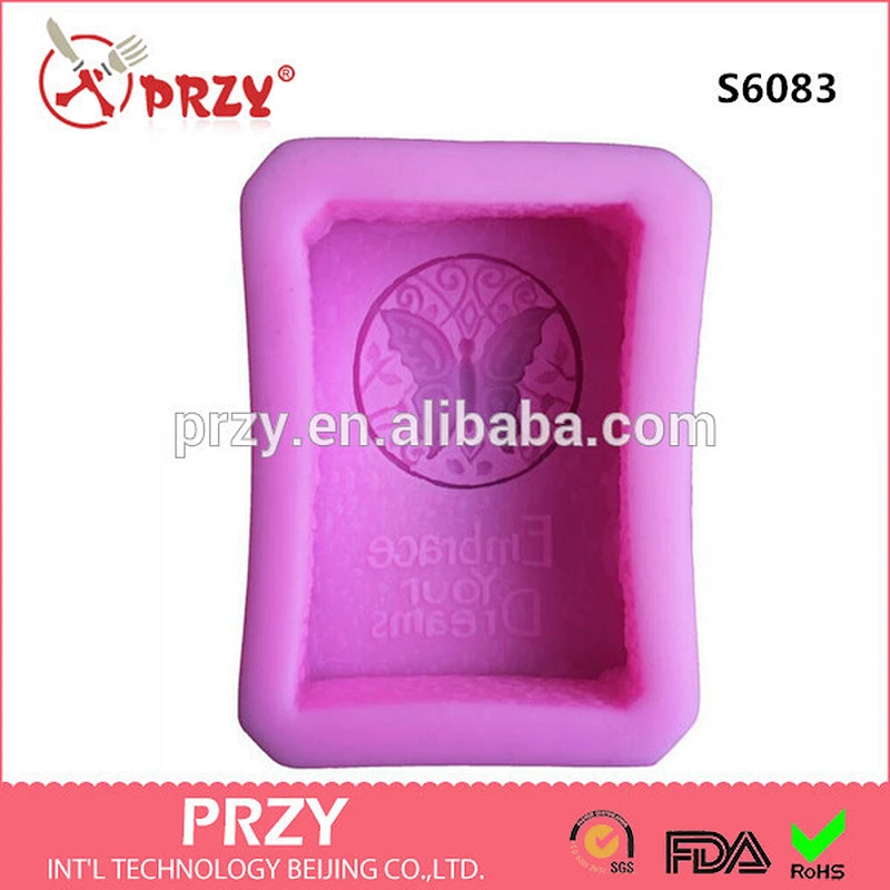 Butterfly design DIY silicone mold for soap handmade soap silicone molds