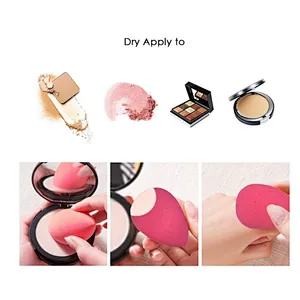 Facial Cleansing cosmetic Sponge 100% Natural latex free makeup sponge puff Beauty Make Up Tool