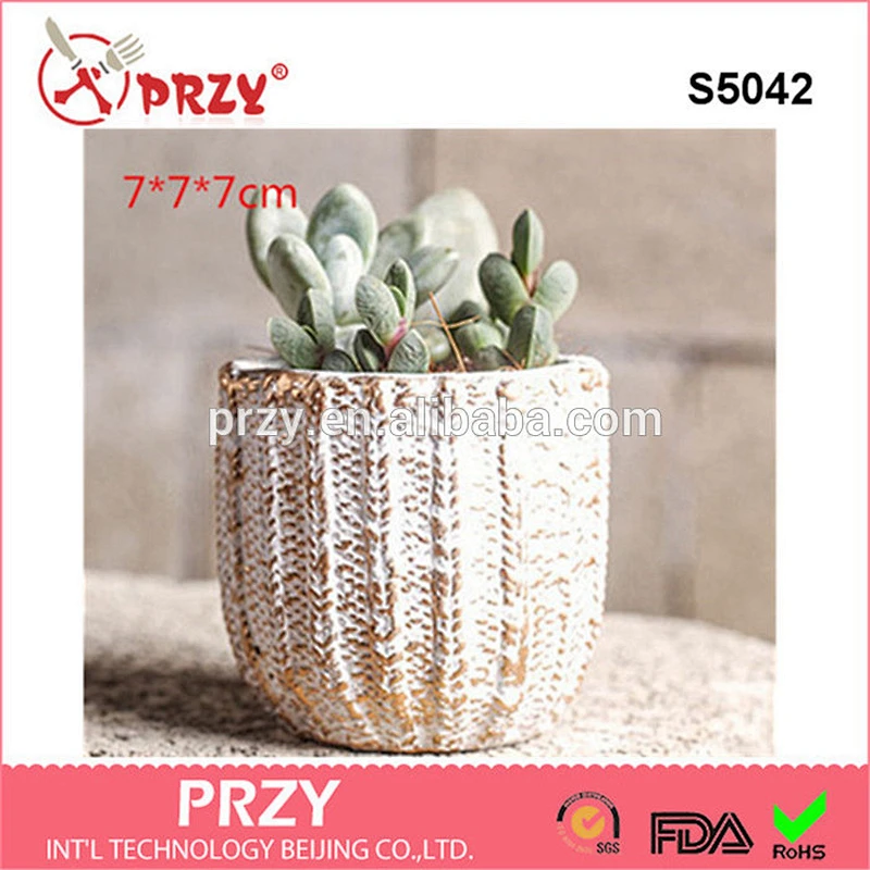 S5042 Silicone Mold Succulent plants Mini pots Reusable Candle Mold Concrete Mould Vase Molds