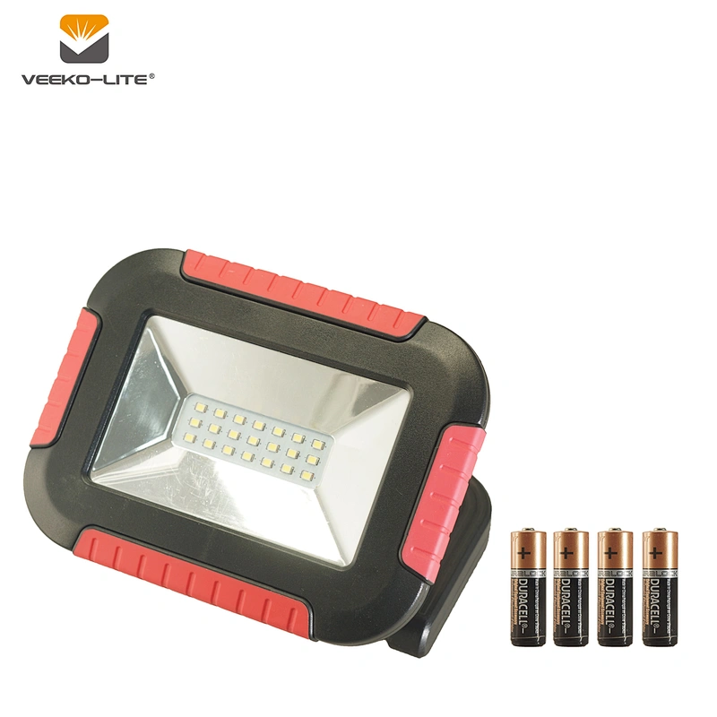 2018 Hot Sale 21SMD LED Lamp 4AAA Battery 450 lumens portable Work Light