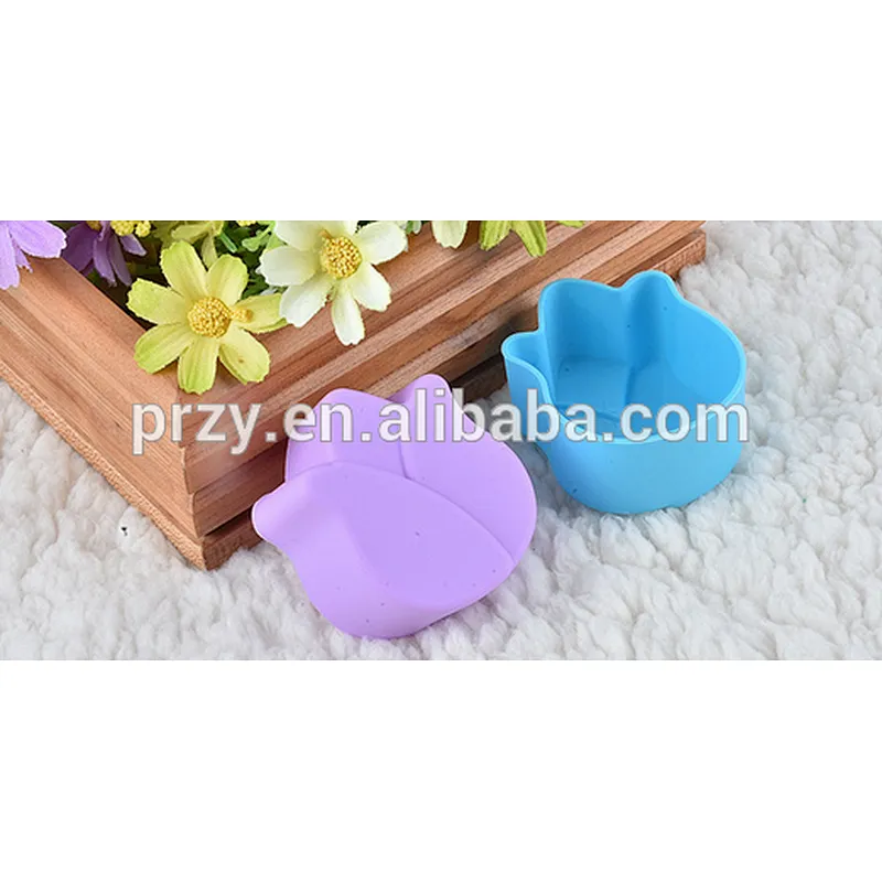 5CM bakeware silicone cake mold Muffin lotus jelly cup pudding mold silicone cake pan