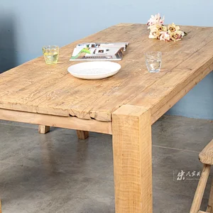 wholesale rustic reclaimed wood handmade furniture kitchen table