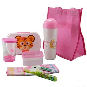 Free Sample  2018 New Style   In Stock Lunch Box Set  With High Quality  For Kids  Education Promotion