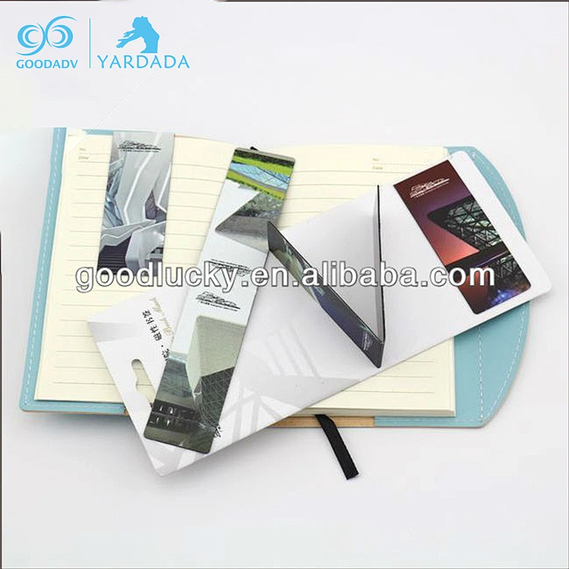 Fashion design OEM logo personalized magnet bookmark for promotion