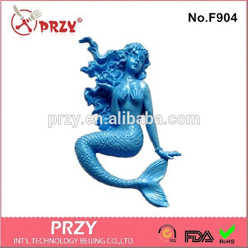 Sea-maid Food Grade Silcione fondant Cake Mold mermaid mold
