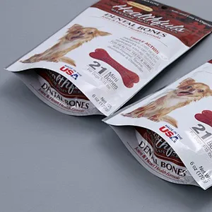 PE self-styled printed dog food bag