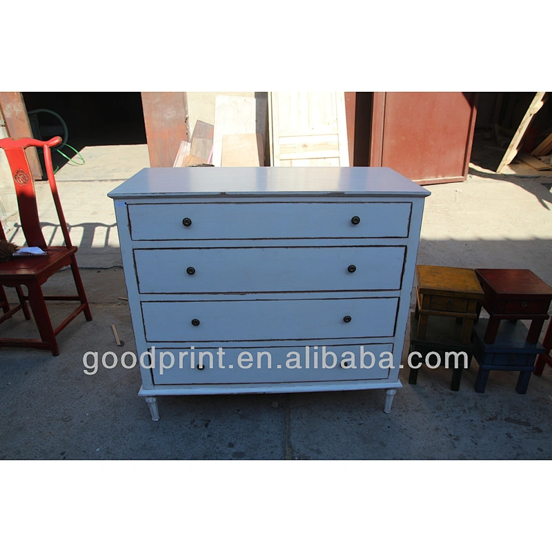 4-Drawer Chinese Antique Chest Cabinet