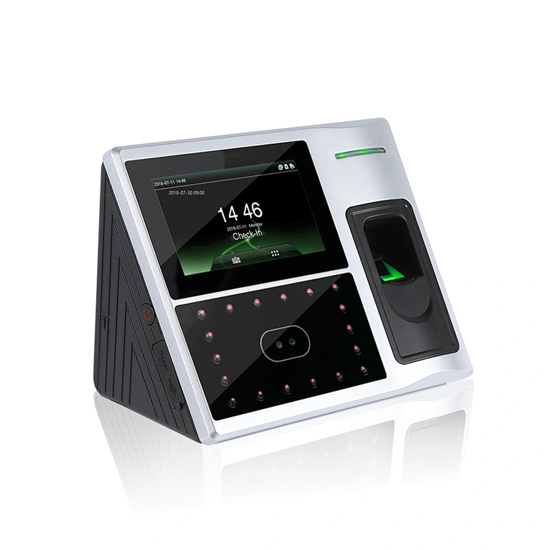 Access Control Time Facial Fingerprint Recognition Device ID Attendance