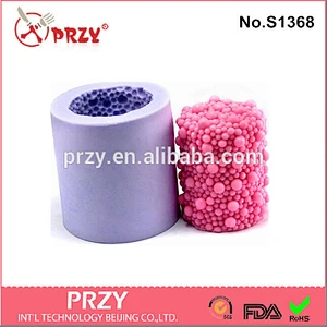 2015 przy handmade silicone soap and candle mold