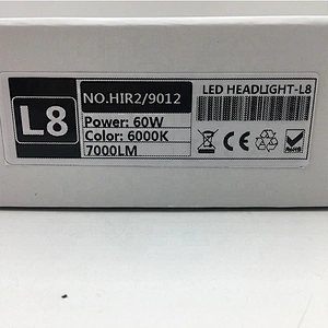 New Design 12V-24V DC L8 9012 Car LED Headlight