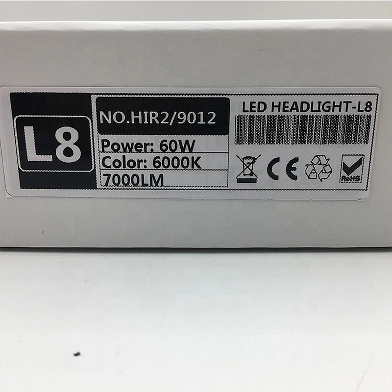 New Design 12V-24V DC L8 9012 Car LED Headlight