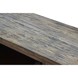 wholesale rustic reclaimed solid wood pine tv console furniture
