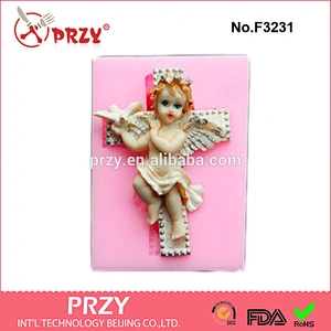 F3231 Hand-carved angel fondant mold cake baking tools angel silicone fondant mold