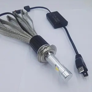 L7 H7 car led headlight kit bulb 4300k 6000k XHP70 led Elantra car accessories