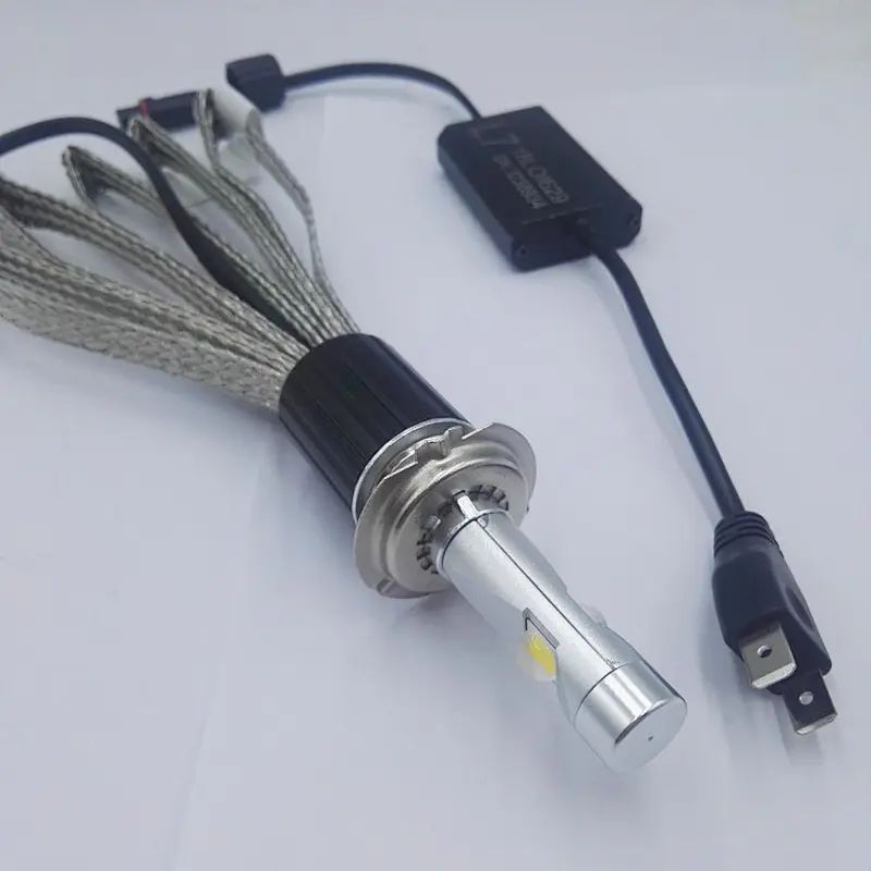 L7 H7 car led headlight kit bulb 4300k 6000k XHP70 led Elantra car accessories
