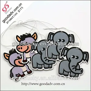 Cartoon Bear eco refresh paper air freshener custom