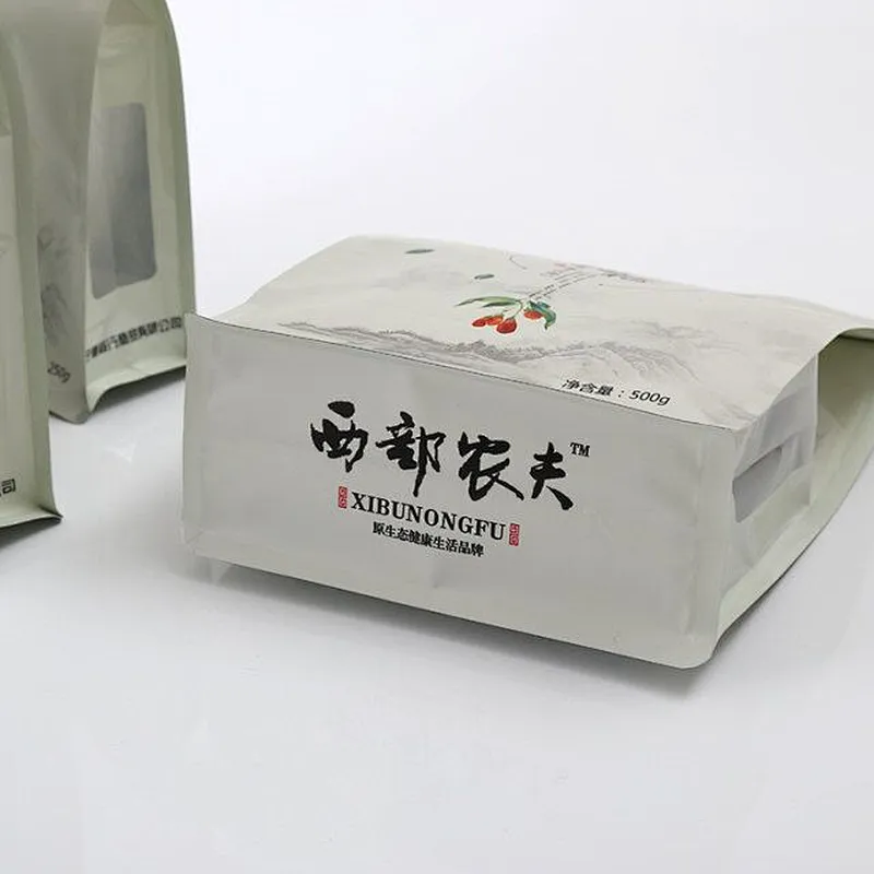 High quality color printing pe vacuum plastic food packaging bag