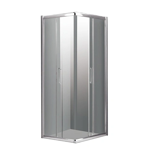 Hot Sale Sliding Glass Door Design Square Simple Shower