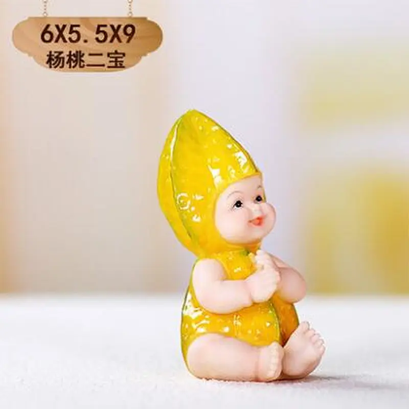 Creative 3D Fruit Baby Series Different Size Carambola Baby Soap Mold Silicone Mold