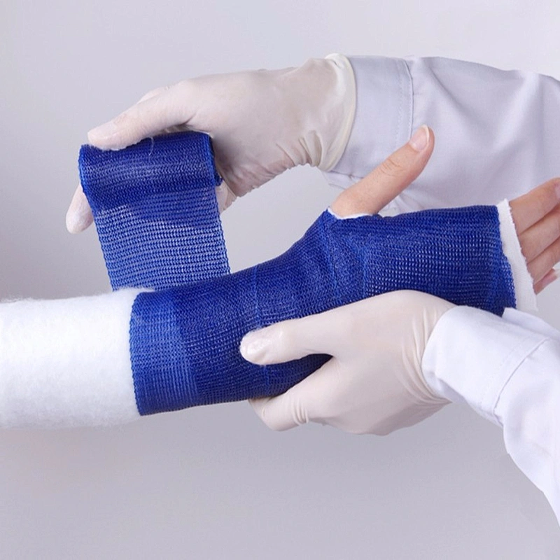 Plaster Treatment of Fractures Medical Orthopedic Fiberglass Cast Tape