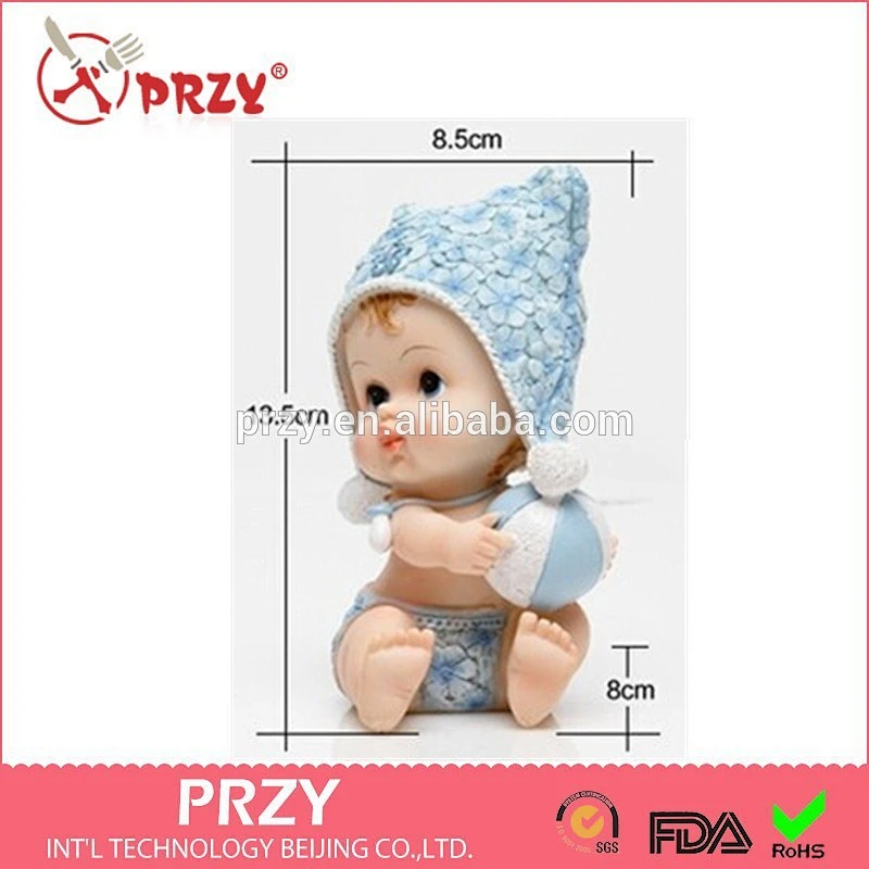 PRZY Cute baby silicone mold, wedding gift baby soap mold, baby decoration silicone mold