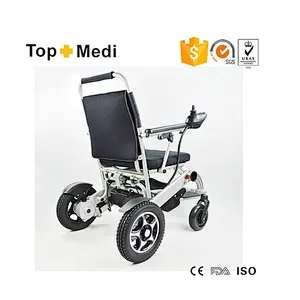 Rehabilitation Therapy Supplies	folding lightweight power electric wheelchair