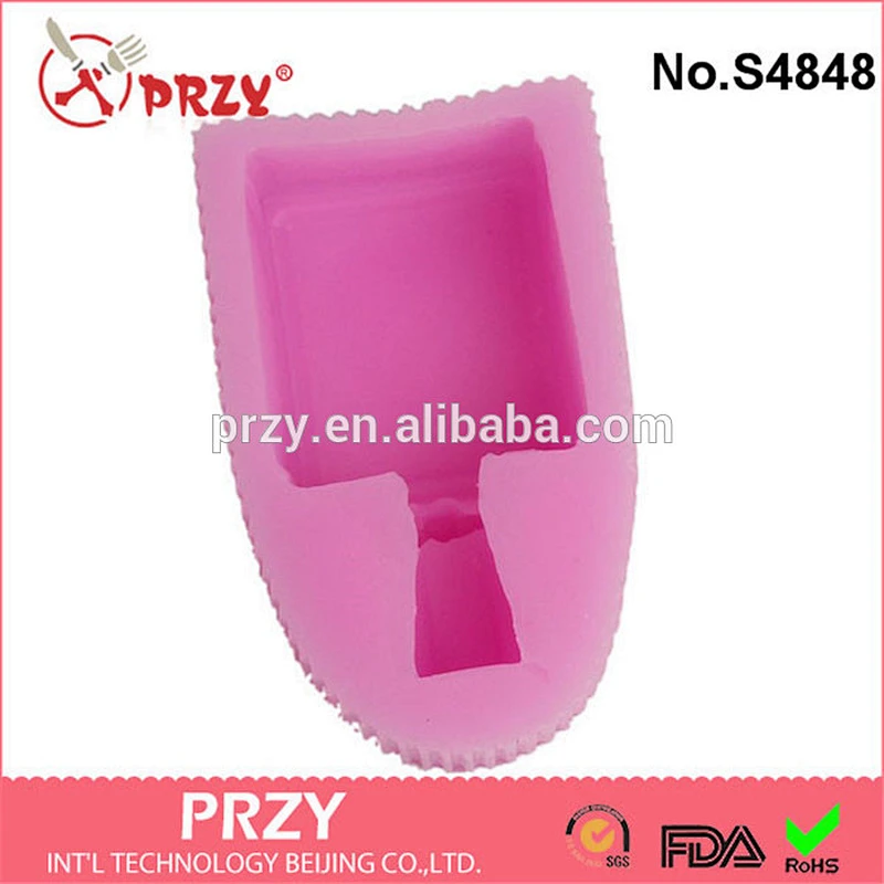 S4848 bow silicone mold candy molds fondant cake decoration cake tools Soap Mold