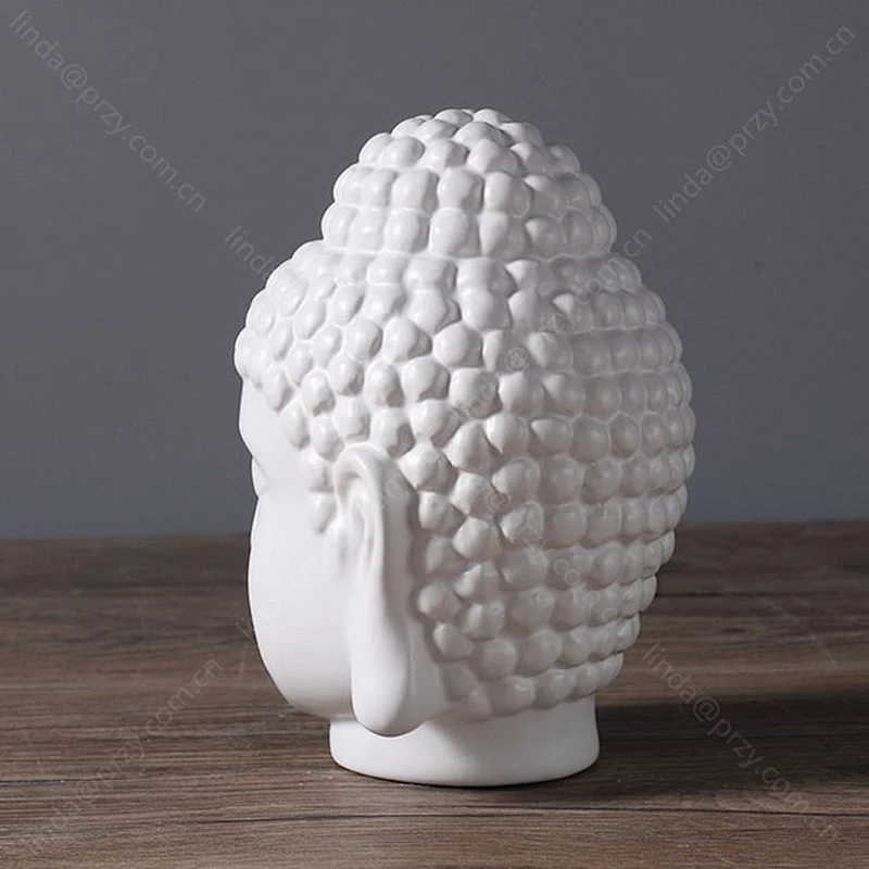 Buddha head Storage pot silicone mold Concrete buddha statue molds for cement Craft