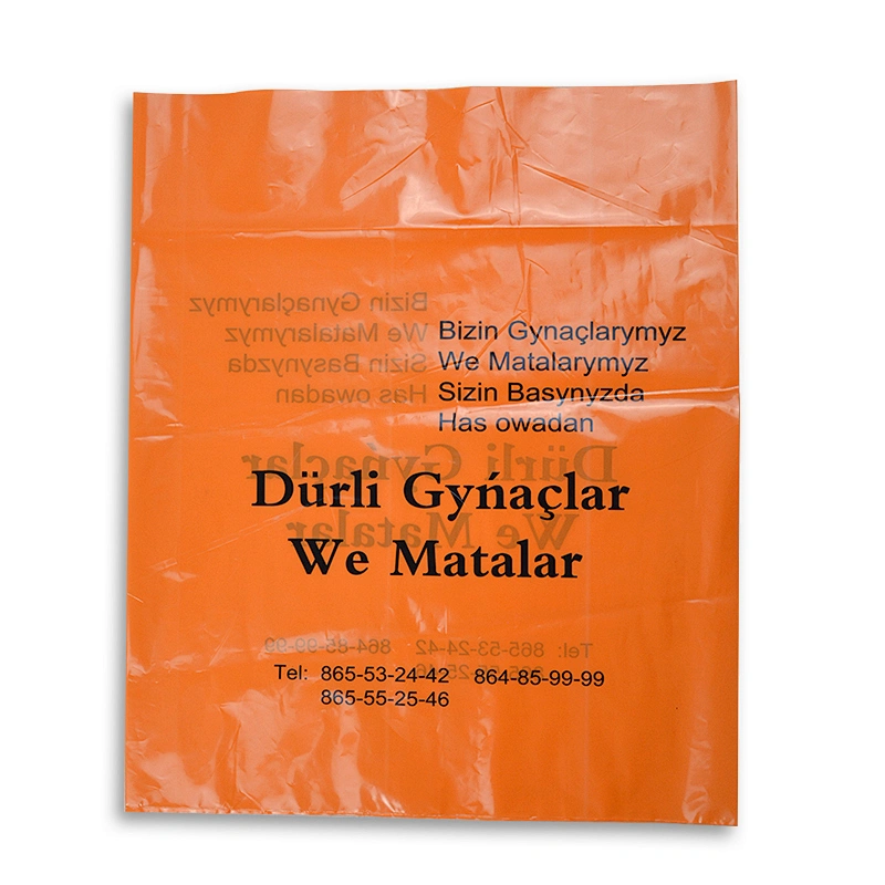 Custom wholesale color printing plastic bags for clothing packaging bags