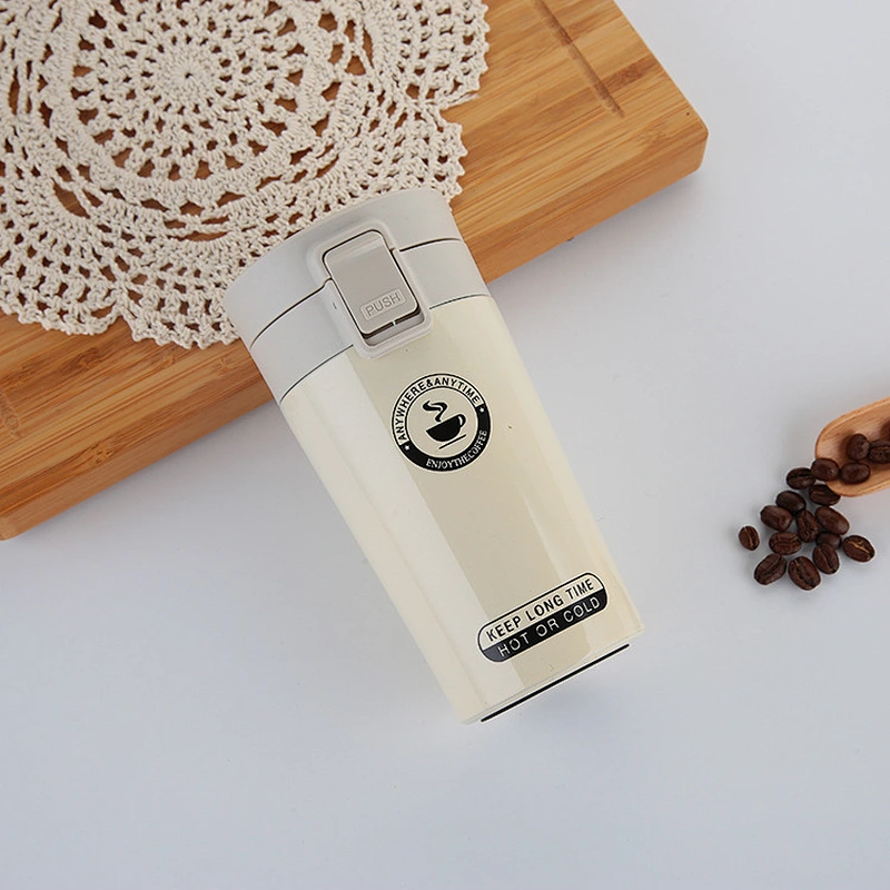 Custom wholesale vacuum stainless steel insulation cup coffee bouncing cup creative gift cup