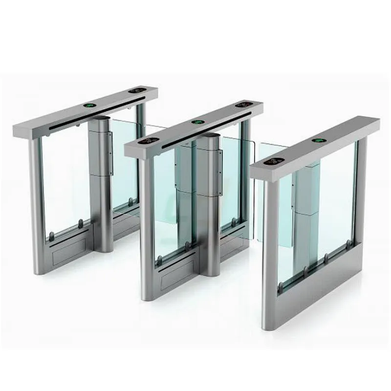 China auto access control entrance swing baffle gate