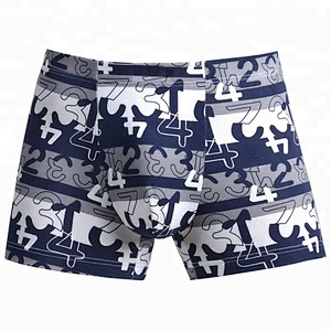 Customized Jacquard/printed Modal Underwear Men boxer briefs