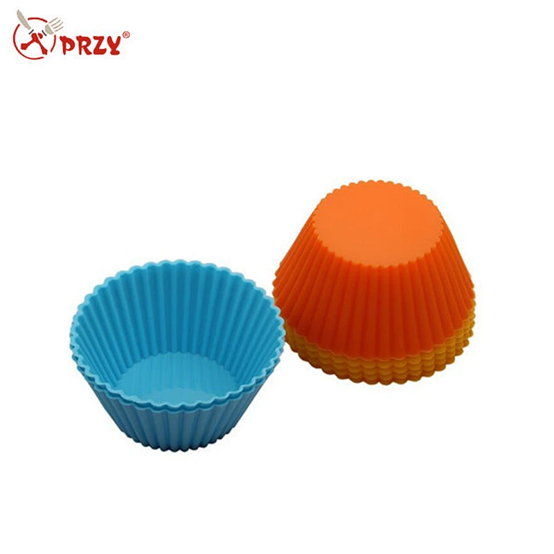 PRZY T121 Egg tarts cupcake silicone mold , cake decorating tools
