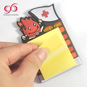 New arrival letter size customized small white notepad magnetic notepad set with pen