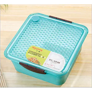 Promotional Plastic Bento Lunch Box with Spoon