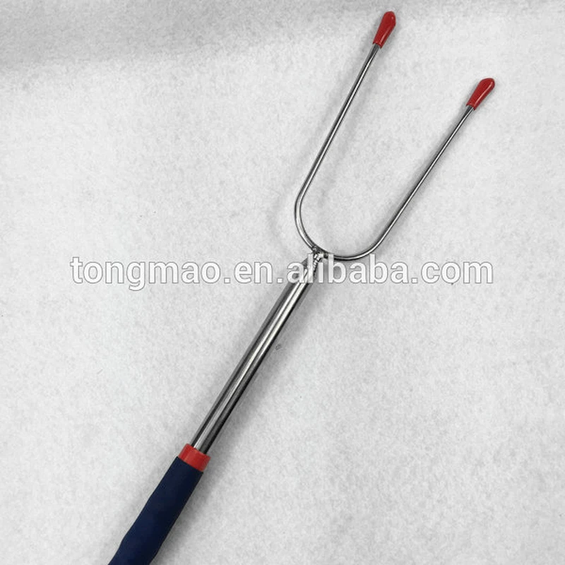 59 inch Super size stainless steel extendable hot dog fork