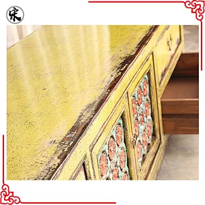 beijing chinese antique cabinet tv, rustic wood furniture