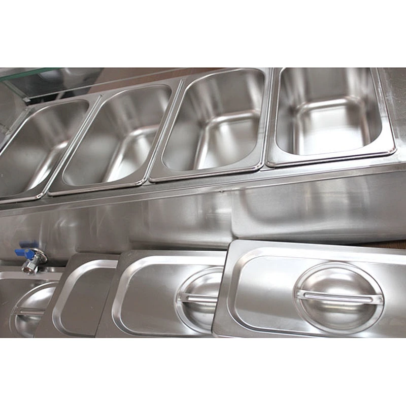 Electric Commercial Stainless Steel Catering Equipments Buffet Food Display Warmer