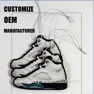 shaped Shoes hanging paper air car freshener