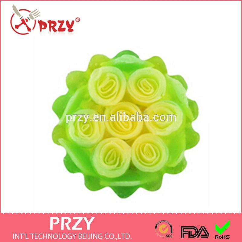 Rose soap silicone mold