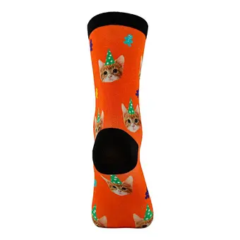 High Technique Digital Printing Factory Wholesale Winter Snowman 3D Funny Christmas Socks