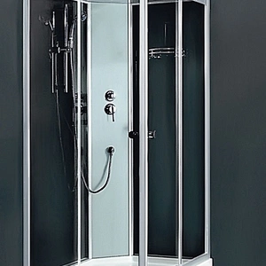 Hotel Square Shape Modern Enclose Portable Shower Room With Acrylic Base