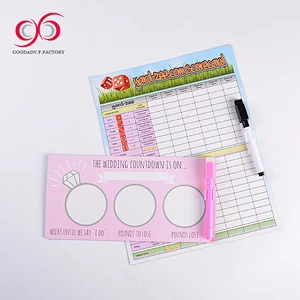 China manufacture magnetic dry erase board 60x90 magnetic dry erase white board for refrigerator