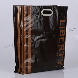Black Promotional Custom Logo Printed pp non woven Tote Bag