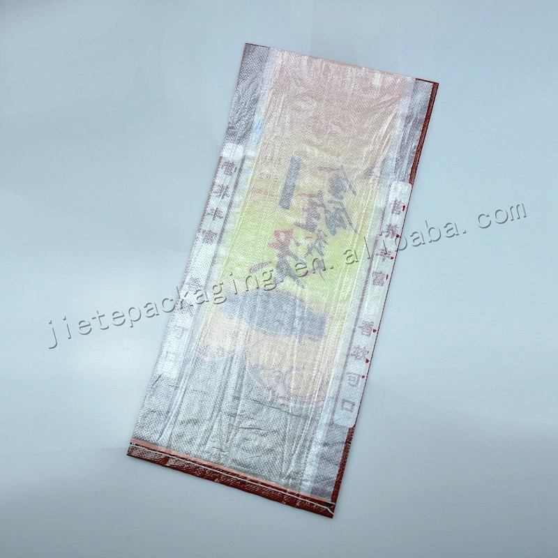 Plastic sack pp woven rice packing bag for flour and feedstuff