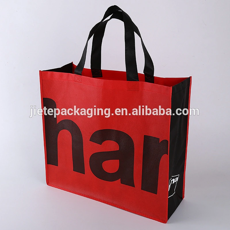 Cheap custom printing grocery tote shopping pp non woven bag