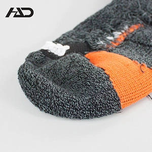 high quality half terry seamless ski socks